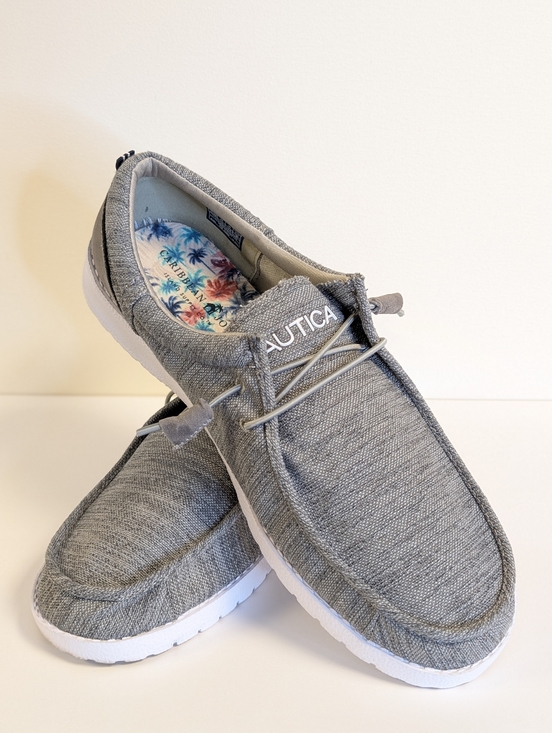 Nautica Other - Nautica Rushford Slip On Shoes Mens 13 Gray Casual Comfort Lightweight Loafer